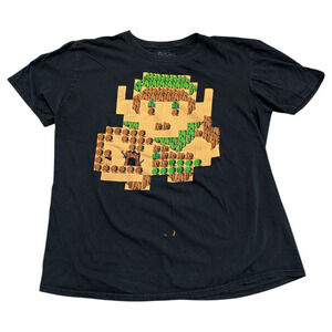 Modern Legends of Zelda 8 Bit Link T Shirt